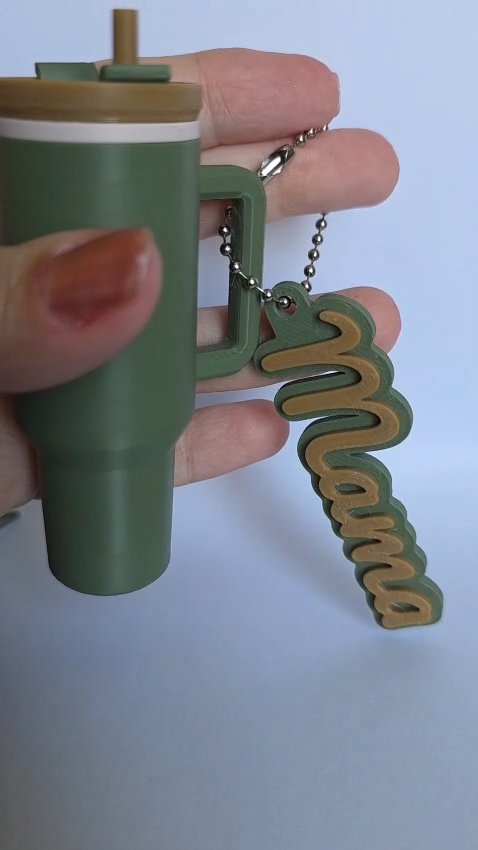 Cup keychain / Lipstick holder + name video thumbnail
